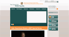 Desktop Screenshot of globalequality.org