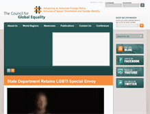 Tablet Screenshot of globalequality.org